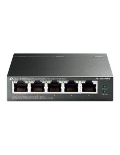 Comprar TP-LINK 1368294 TP-Link TL-SG105PE switch Gestionado L2 Gigabit Ethernet (10/100/1000) Energía sobre Ethernet (PoE) Negr