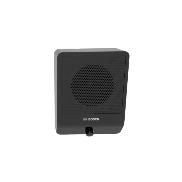 Bosch 1366490 LB10-UC06V-D Bosch Megaffonía (LB10-UC06V-D) Caixa acústica, 6W, Controle de Volume, Preto (MOQ 2 Units)