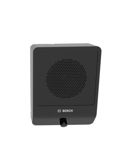 Bosch 1366490 LB10-UC06V-D Bosch Megaffonía (LB10-UC06V-D) Caixa acústica, 6W, Controle de Volume, Preto (MOQ 2 Units)