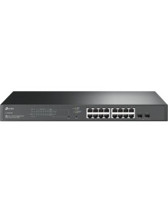 Comprar TP-LINK 1366393 TP-Link TL-SG2218P switch L2/L2+ Gigabit Ethernet (10/100/1000) Energía sobre Ethernet (PoE) 1U Negro SG