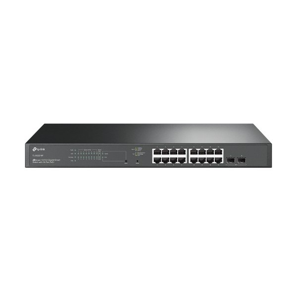TP-Link 1366393 SG2218P TP-Link TL-SG2218P Switch L2 / L2 + Gigabit Ethernet (10/100/1000) Energia sobre Ethernet (PoE) 1U Preto