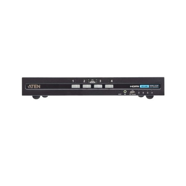 Comprar ATEN 1366374 ATEN Switch KVM de seguridad avanzada HDMI USB de 4 puertos con CAC (compatible con PSD PP v4.0) CS1184H4C-