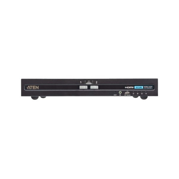 Comprar ATEN 1366372 ATEN Switch KVM de seguridad avanzada HDMI USB de 2 puertos con CAC (compatible con PSD PP v4.0) CS1182H4C-