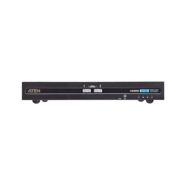 Comprar ATEN 1366371 ATEN Switch KVM de seguridad avanzada HDMI USB de 2 puertos (compatible con PSD PP v4.0) CS1182H4-AT-G
