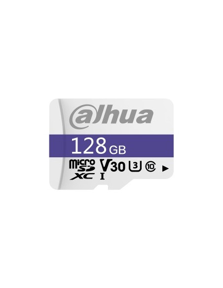 Dahua 1365611 1.0.99.80.10083 Dahua MicroSD 128GB Cartão MicroSD, Leia a velocidade de até 95 MB / s, a velocidade de gravação a
