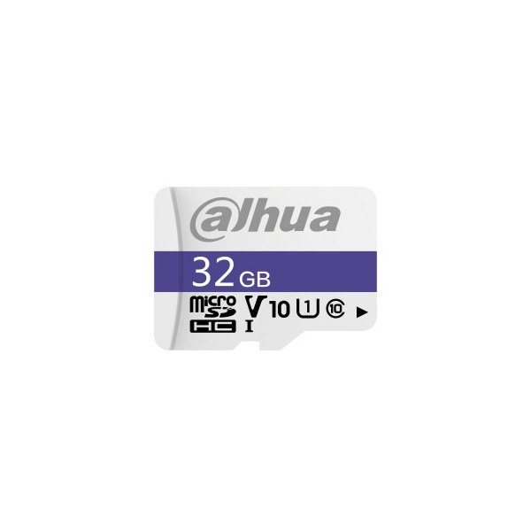 Comprar DAHUA 1365609 DAHUA MICROSD 32GB MICROSD CARD, READ SPEED UP TO 95 MB/S, WRITE SPEED UP TO 25 MB/S, SPEED CLASS C10, U1,
