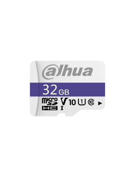 Comprar DAHUA 1365609 DAHUA MICROSD 32GB MICROSD CARD, READ SPEED UP TO 95 MB/S, WRITE SPEED UP TO 25 MB/S, SPEED CLASS C10, U1,