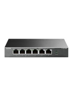 TP-link 1364759 TL-SF1006P TP-Link TL-SF1006P Switch não HAID Ethernet rápido (10/100) Energia sobre Ethernet (PoE) Preto