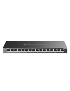 TP-link 1364758 SG2016P TP-Link TL-SG2016P Switch L2 / L3 / L4 Gigabit Ethernet (10/100/1000) Energia sobre Ethernet (PoE) Preto