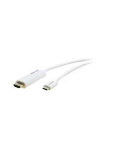 Comprar KRAMER 1362847 Kramer Electronics C-USBC/HM15 adaptador de cable de vídeo 4,6 m HDMI tipo A (Estándar) Blanco 99-9721121