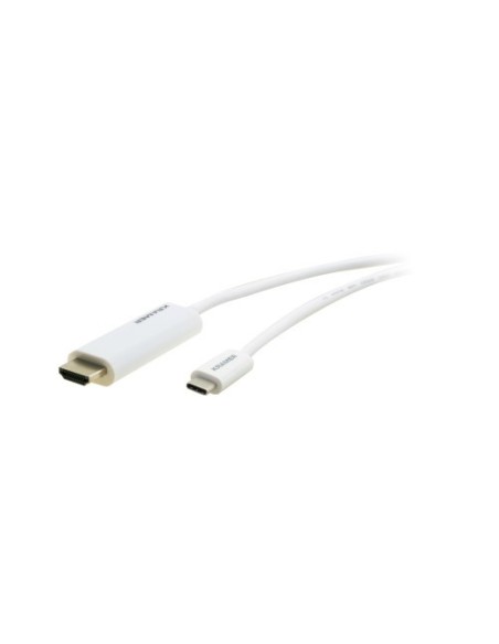 Comprar KRAMER 1362847 Kramer Electronics C-USBC/HM15 adaptador de cable de vídeo 4,6 m HDMI tipo A (Estándar) Blanco 99-9721121