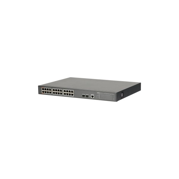 Comprar DAHUA 1362066 DAHUA - DH-PFS4226-24GT-360 - 26-PORT MANAGED GIGABIT SWITCH WITH 24-PORT POE 1.0.01.20.10352