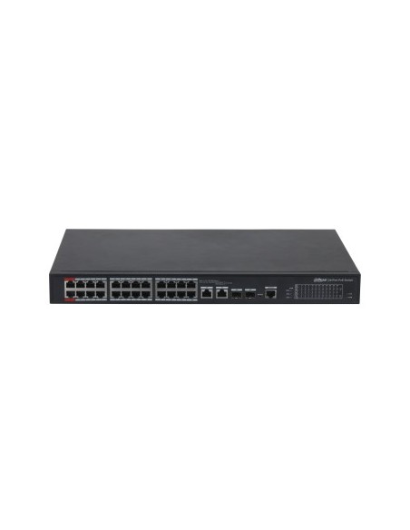 Dahua 1362060 1.0.01.20.10735 (DH-PFS4226-24ET-360-V3) Dahua Switch L2 Hi-PoE 2.0 Gerente 24 portas 10/100 + 2 uplink combo