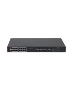 Dahua 1362043 1.0.01.20.10728 (DH-PFS4218-16ET-240-V3) Dahua Switch L2 Hi-PoE Gerente 16 portas 10/100 + 2 Combo Gigabit / SF