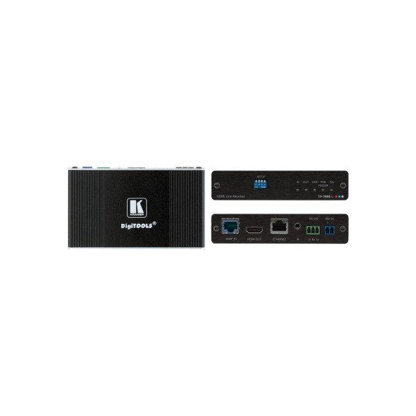 Comprar KRAMER 1361470 Kramer Electronics TP-789RXR extensor audio/video Receptor AV Negro 50-8055101090