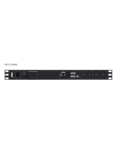 Aten 1361131 P1118SG-ATEN ATEN 18-Outlet 1u PDU com display de LCD atual e tensão, proteção contra sobrecorrente e surto (10A) (