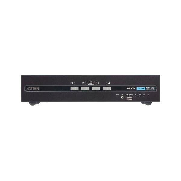 Comprar ATEN 1361077 ATEN Switch KVM de seguridad avanzada HDMI dual display USB de 4 puertos con CAC (compatible con PSD PP v4.
