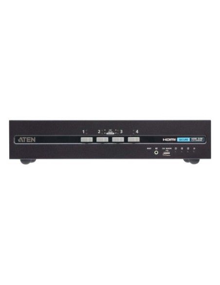 Comprar ATEN 1361077 ATEN Switch KVM de seguridad avanzada HDMI dual display USB de 4 puertos con CAC (compatible con PSD PP v4.