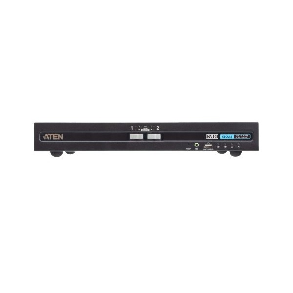 Comprar ATEN 1361058 ATEN Switch KVM de seguridad avanzada DVI USB de 2 puertos con CAC (compatible con PSD PP v4.0) CS1182D4C-A