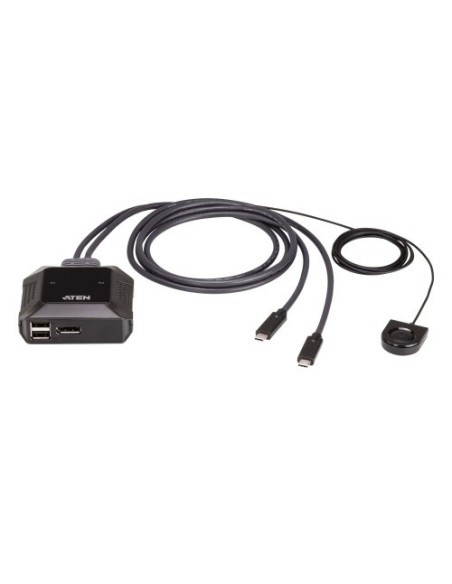 Comprar ATEN 1361055 ATEN 2-PORT USB-C 4K DISPLAYPORT KVM SWITCH (US3312-AT) (CP20) US3312-AT