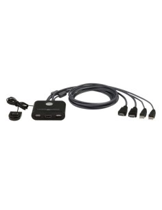 Aten 1361053 CS22HF-at ATEN 2-Port USB FHD HDMI KVM Cable Switch (CS22HF-AT) (CP20)