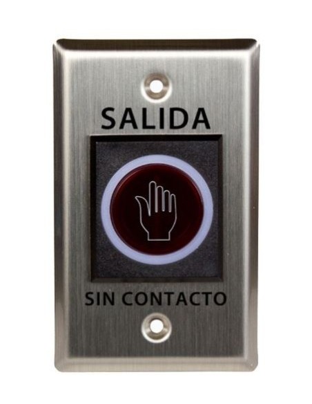 Comprar ZKTECO 1360255 EXIT BUTTON  (P/N:ACC-ECO-PUSH-EB2) ACC-ECO-PUSH-EB2