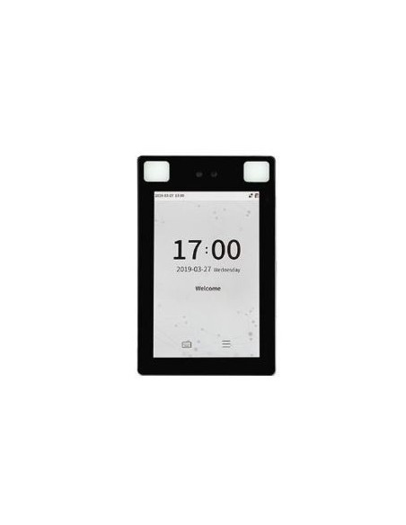 Zkteco 1360248 GL-Proface-X-P-1-W ZKTeco Terminal facial de verificação facial e palma da mão com detecção de máscara (GL-Prof