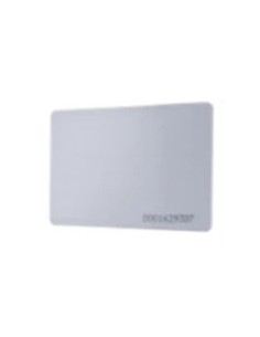 Comprar ZKTECO 1360025 PACK 200 TARJETAS ZKTECO PVC BLANCO BRILLO CON NUMERO DE SERIE IMPRESO UNA CARA, 125KHZ, TK4100D 85,5X54X