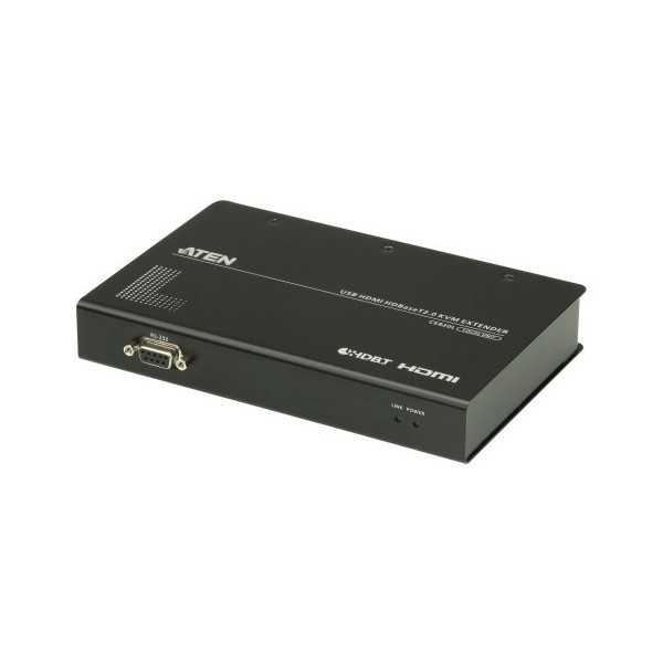 Aten 1358350 CE820R-ATA-G ATEN USB HDMI HDBASET 2.0 KVM estenda (unidade remota) (4K até 100m) com suporte periférico USB