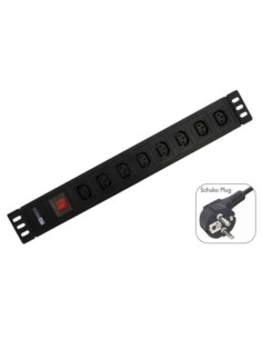 Comprar WP 52315 WP WPN-PDU-G05-08 base múltiple 2 m 8 salidas AC Negro WPN-PDU-G05-08