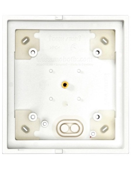 MOBOTIX 1355498 MX-opt-box-1-ext-on-pw mobotix único na parede-alojamento em parede, branco (p / n: mx-opt-box-1-ext-on-pw)