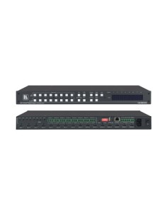 Kramer 1355157 20-08800230 Kramer vs-88H2A matriz de comutação 8x8 4K HDR HDCP 2.2 com roteamento de áudio analógico e dígito