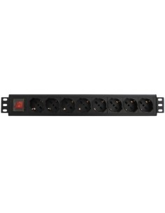 WP 52314 WPN-PDU-G01-08 WP WPN-PDU-G01-08 Unidade de Distribuição de Energia (PDU) 1.5U Preto 8 Saídas AC