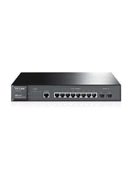 Comprar TP-LINK 1349936 TP-LINK SWITCH ADMINISTRADO JETSTREAM™ 8 PUERTOS GIGABIT L2 + 2 RANURAS SFP, OMADA SDN CONTROLLER TL-SG3