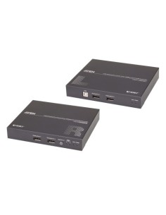 Aten 1349929 CE924-AT-G Aten KVM Extender USB DisplayPort de Double Vista HDBASET ™ 2.0 (4K a 100 m para visão individual)
