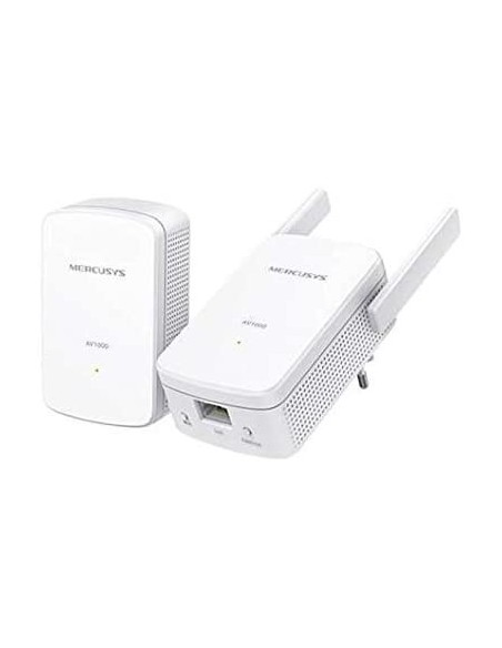 Mercuses 1344218 MP510 Kit Mercuses MP510 Kit Rede Adaptador Powerline 1000 Mbit / s Ethernet WiFi White