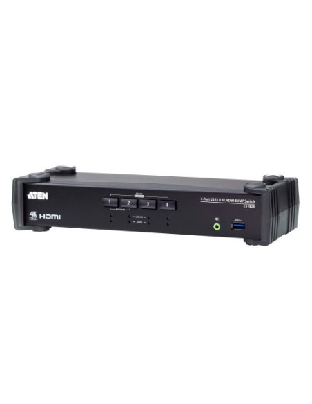 Comprar ATEN 1342784 Aten CS1824-AT-G interruptor KVM Negro CS1824-AT-G