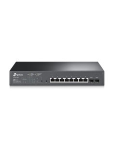 Comprar TP-LINK 1337680 TP-LINK TL-SG2210MP switch Gigabit Ethernet (10/100/1000) Negro Energía sobre Ethernet (PoE) SG2210MP