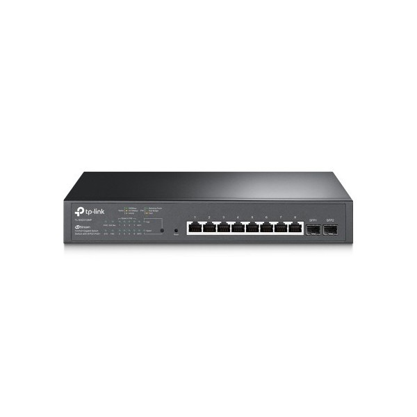 Comprar TP-LINK 1337680 TP-LINK TL-SG2210MP switch Gigabit Ethernet (10/100/1000) Negro Energía sobre Ethernet (PoE) SG2210MP