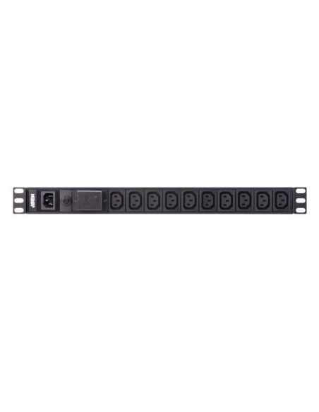 ATEN 1338282 PE0110SG-ATEN ATEN PE0110SG Unidade de distribuição de energia (PDU) 10 Saídas AC 1U Preto
