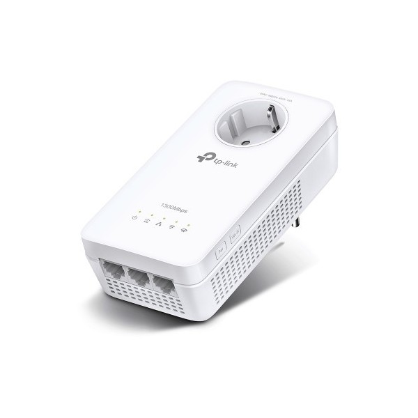 TP-Link 1338014 TL-WPA8631P TP-Link TL-WPA8631P Router sem fio duplo (2,4 GHz / 5 GHz) Gigabit Ethernet Branco