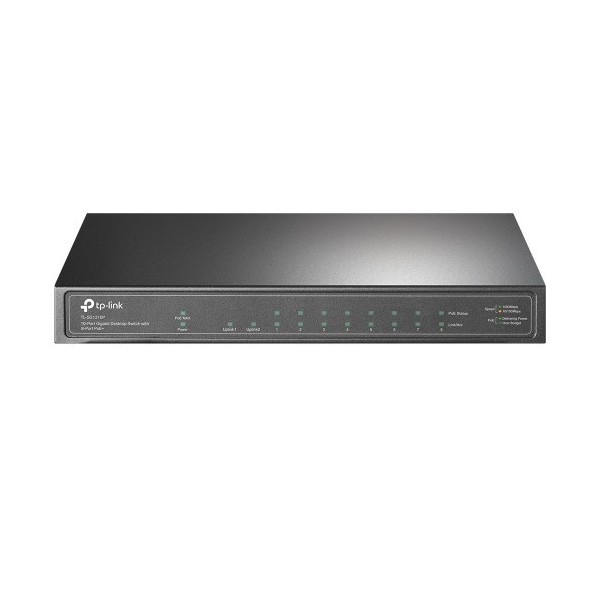 Comprar TP-LINK 1335474 TP-LINK TL-SG1210P Gigabit Ethernet (10/100/1000) Gris Energía sobre Ethernet (PoE) TL-SG1210P