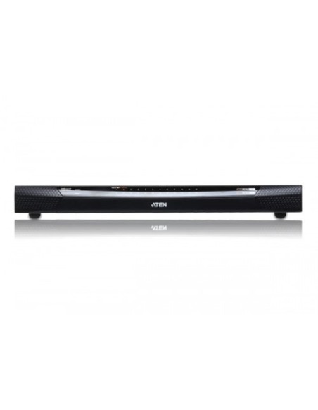Aten 1335268 KN4124VA-AX-G AXEN KN4124VA-AX-G KVM Switch Preto Mount, Cinza