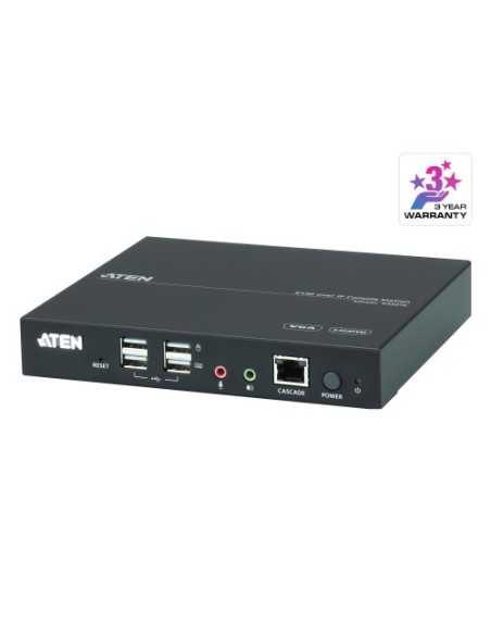 Aten 1335067 KA8278-AX-G AXEN IP da estação de console IP KVM VGA / HDMI Dual