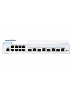 Comprar QNAP 1335018 QNAP QSW-M408-4C switch Gestionado L2 Gigabit Ethernet (10/100/1000) Blanco QSW-M408-4C