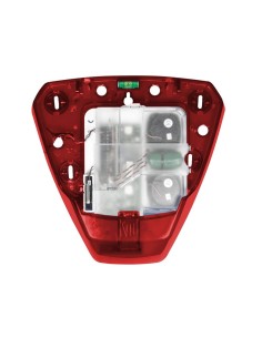 Pyronix Hikvision Pyro-68 FPDeltae-BR Base Red Siren Pyronix com módulo PCB e bateria