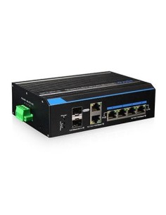 Comprar UTEPO UTP7204GE-HPOE Switch Industrial Hi-PoE 4 puertos Gigabit + 2 Uplink Combo Gigabit (2SFP+2RJ45) 120W Redundant 802