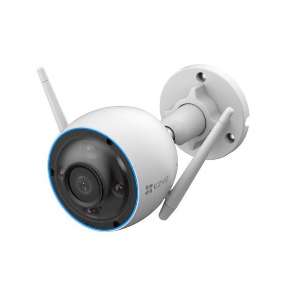 EZVIZ EZVIZ-10 CS-H3 WiFi Camera Inteligente Home 3MP 2.8mm Sirene e luz exterior IP67 EZVIZ