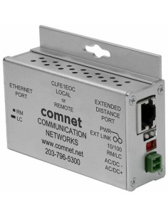 Acheter COMNET CLFE1EOC COMNET. Extendeur Ethernet sur coaxial à 1 canal, Ethernet 10/100 Mbps jusqu’à 1 500 mètres, industriel.