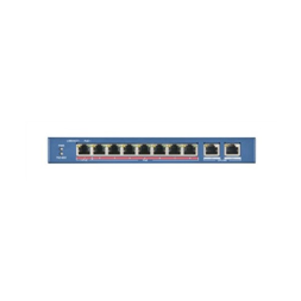 Kaufen HIKVISION BASIC DS-3E0310HP-E HIKBASIC. PoE-Switch mit 8 10/100-Kupferports (8 PoE-Ports + erweitert 250 m) + 2 Por​t​e
